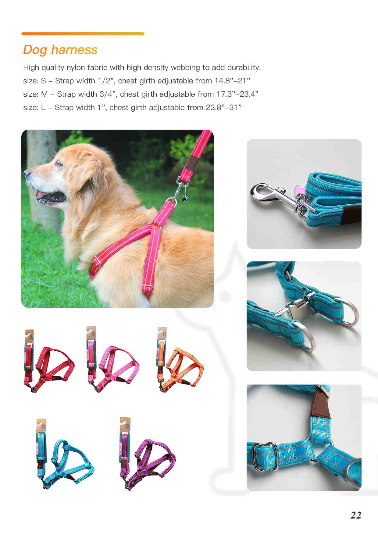 pet harness leash 2