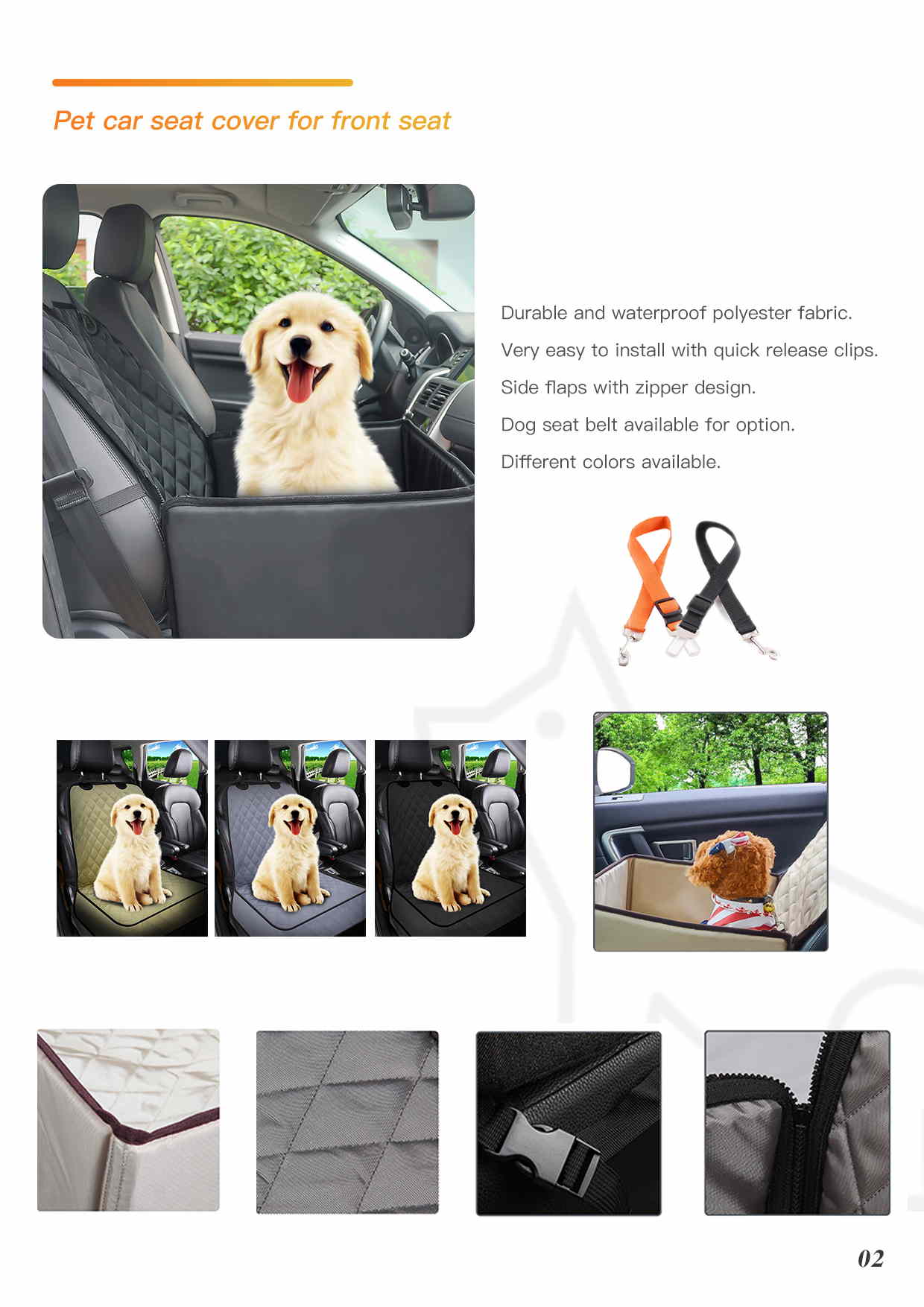 pet seat cover front seat